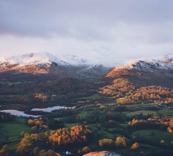 Loughrigg Fell in the English Lake District, United Kingdom